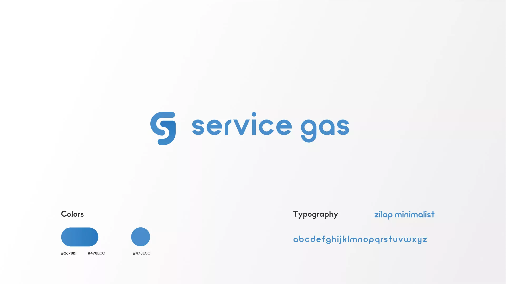 Разработка логотипа газовой компании «Сервис газ» в Зеленограде