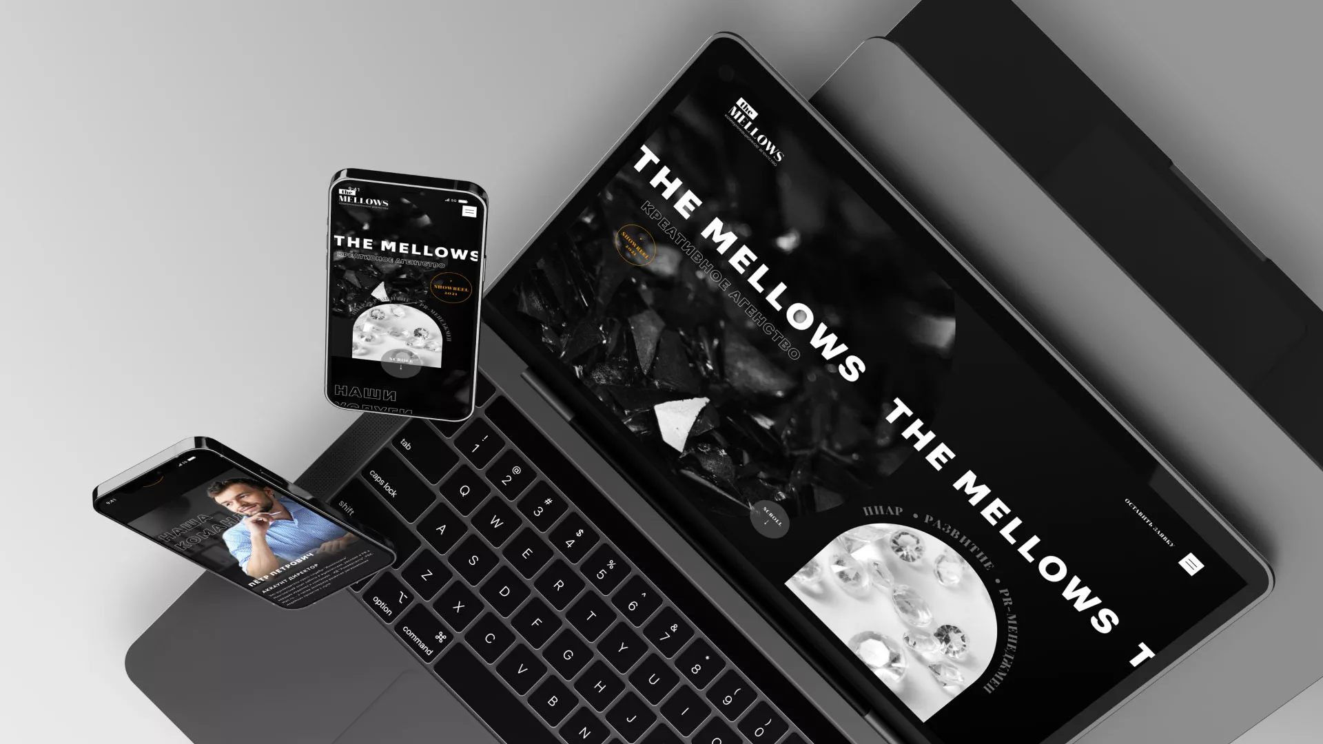 Разработка сайта креативного агентства «The Mellows» в Зеленограде
