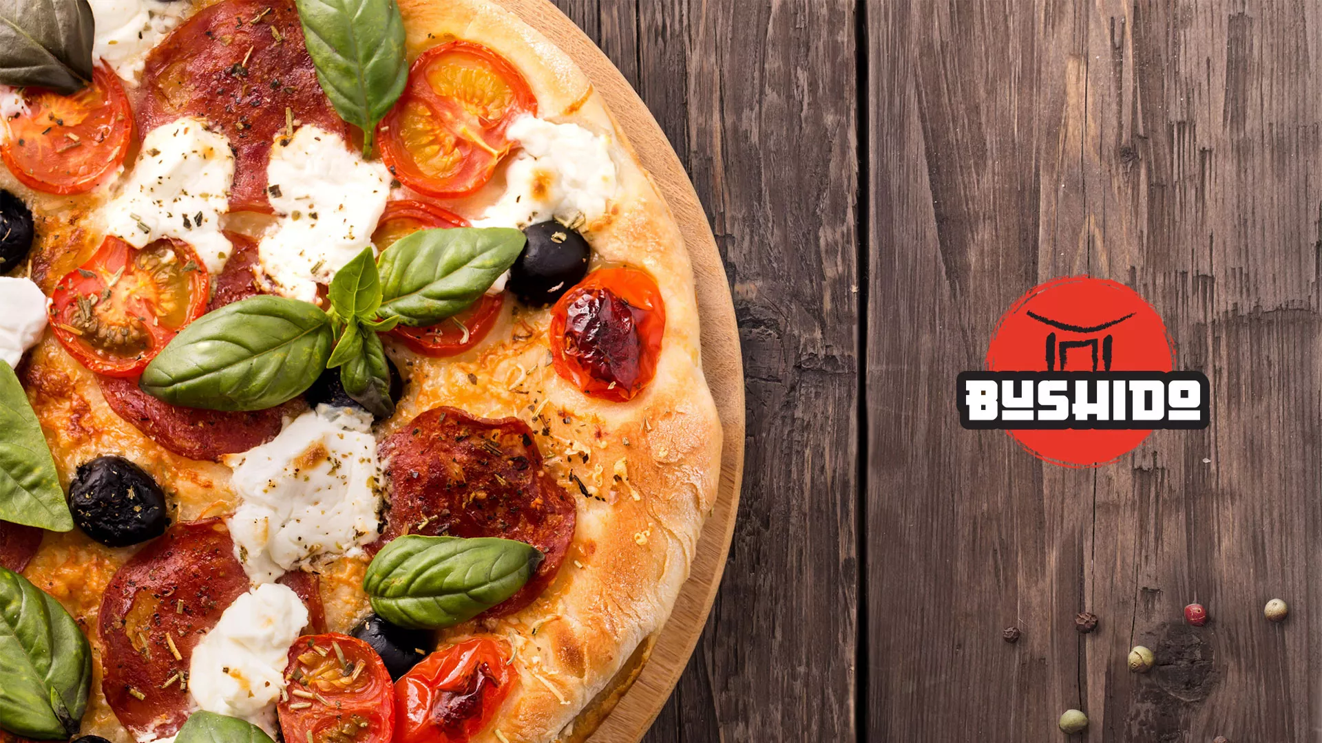 Разработка сайта для пиццерии «BUSHIDO» в Зеленограде