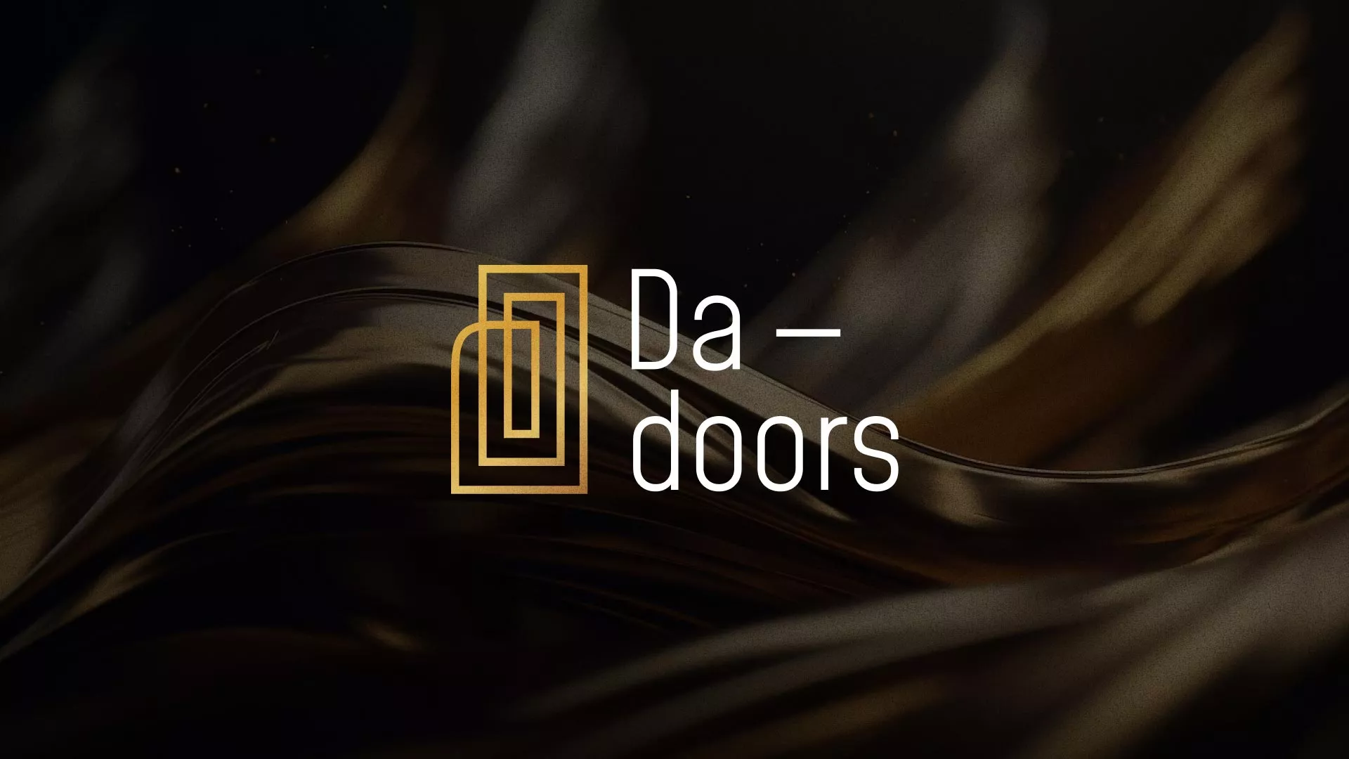 Разработка логотипа для компании «DA-DOORS» в Зеленограде